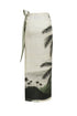 Mapara Linen Skirt / Green Tropical Landscape