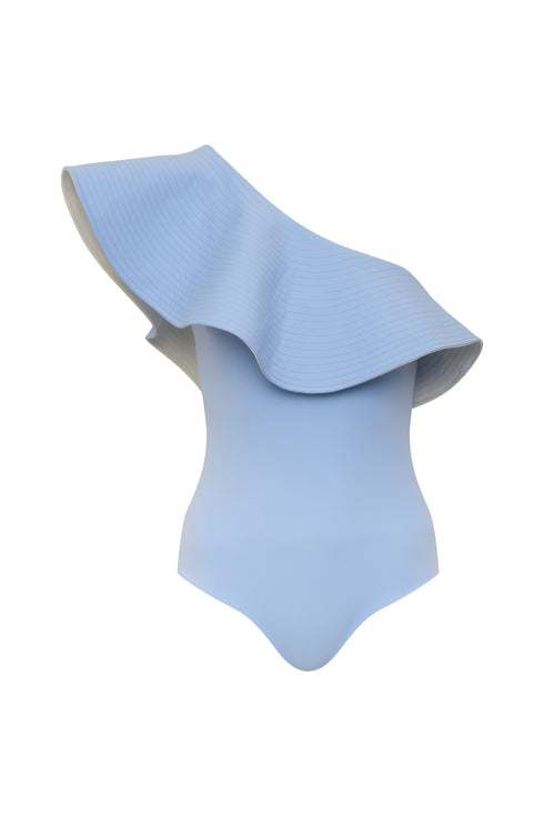 Tucan One Piece / Sky Blue - Ivory
