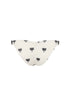 Potosi Embroidered Bottom / Ivory - Black Polka Palms