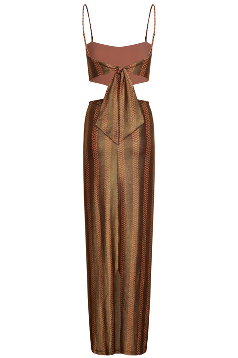 Pestana Maxi Dress / Gold