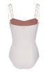 Esteros Embroidered One Piece / Ivory