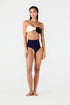 Frida Bottom / Navy - Ivory