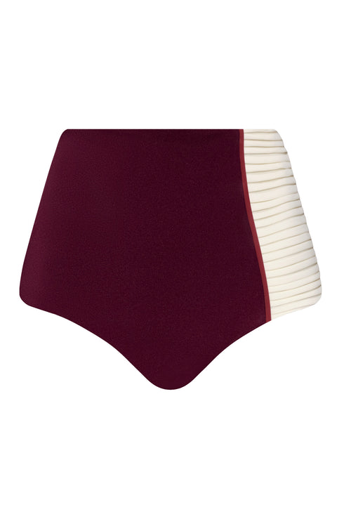 Frida Bottom / Purple & Ivory