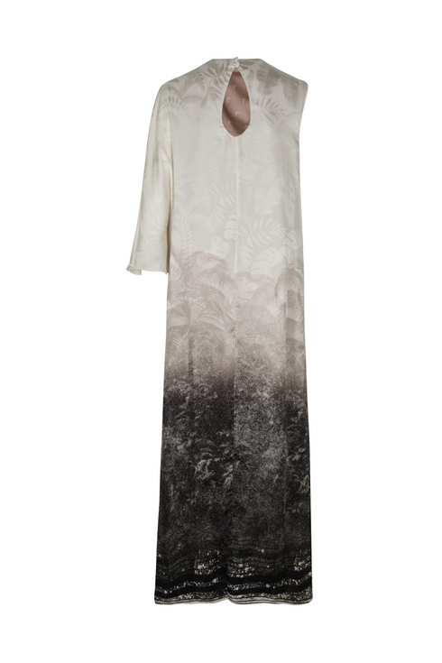 Gonzalez Silk Jacquard Maxi Dress / Paisajes Selva