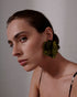 Buganvillas Earrings / Military Green