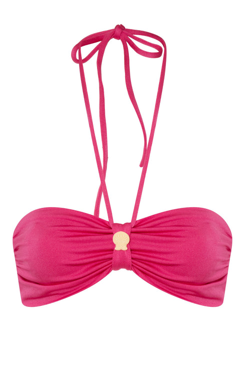 Maria Top / Shiny Fuchsia - Wine