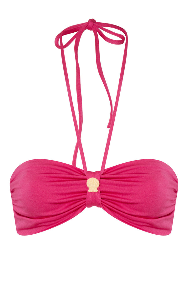 Maria Top / Shiny Fuchsia - Wine