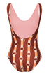 Olympic One Piece / Orange Horses