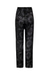 Santo Tomas Silk Jacquard Pants / Black