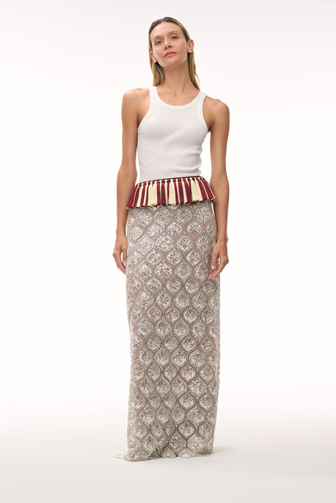 Luz de Abril Belt / Ivory - Wine