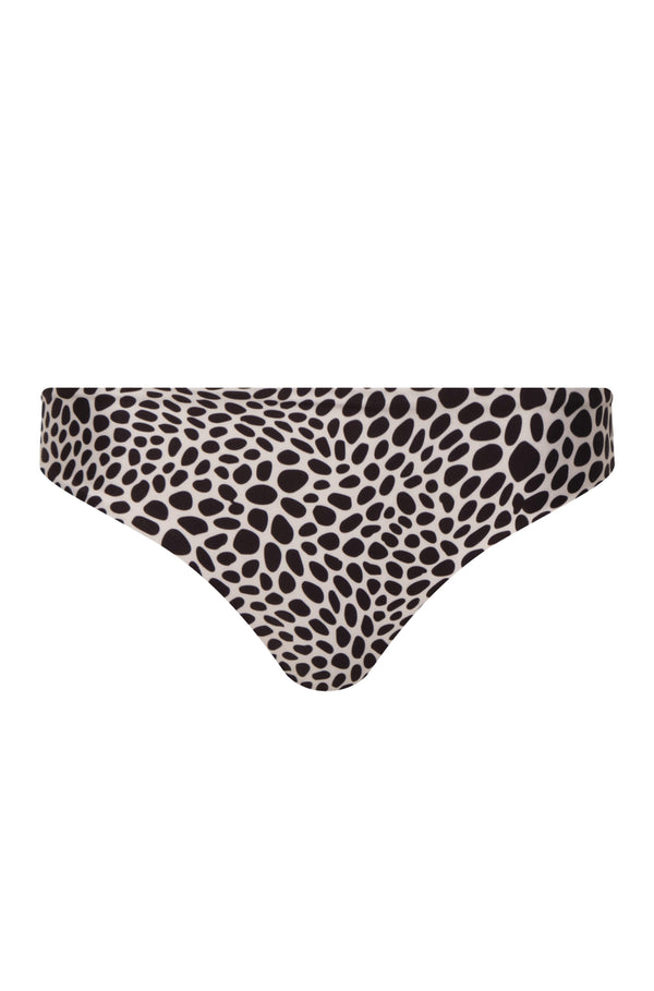 Guava Bottom / Ivory & Black Animal Print
