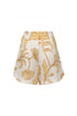 Tomaso Linen Short / Yellow Flowers