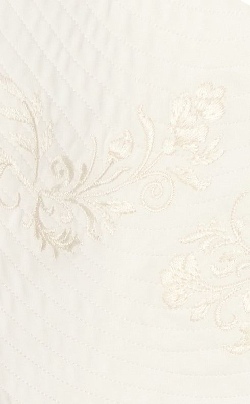Tucan Embroidered One Piece / Ivory