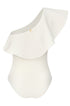 Tucan Embroidered One Piece / Ivory