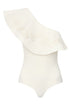 Tucan Embroidered One Piece / Ivory