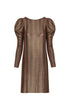 Saberia Jersey Mini Dress / Gold