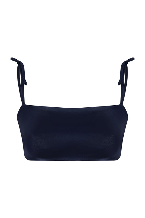 San Miguel Top / Navy - Ivory