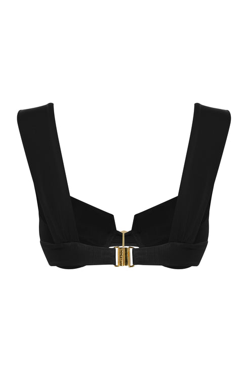 Sabina Top / Black - Ivory