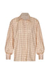 Barnes Cotton Bio Shirt / Beige May Flower