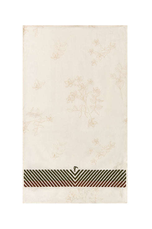 Egua Embrodered Linen Towels / Set of 2
