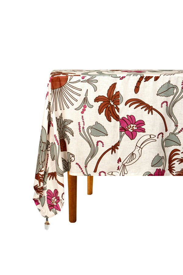 Tablecloth Fuchsia Garden - Midi