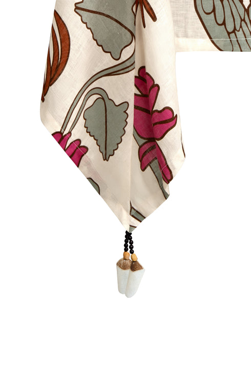 Tablecloth Fuchsia Garden - Midi