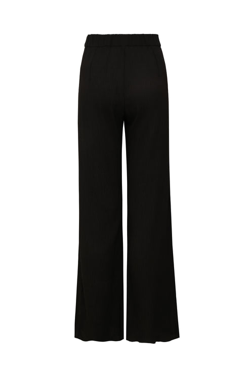 Santo Tomás Martellato Silk Pants / Black