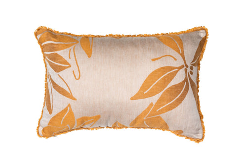 JDD by Moye Cushion Cover with Recovered Fringe 45x30