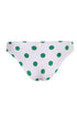Guava Bottom / Green Polka - Ivory