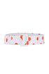Ruched Belt Polka / Orange
