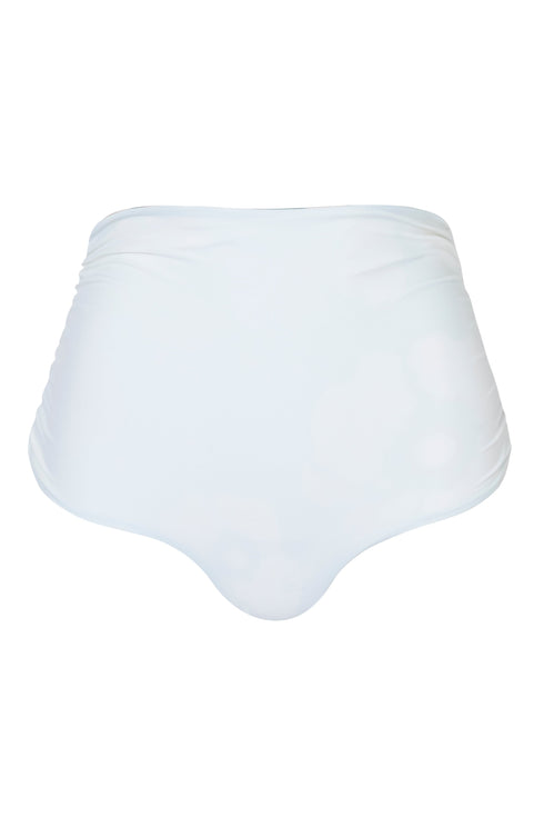 Victoria Vintage Bottom / Emerald Green Maxi Flowers - Ivory