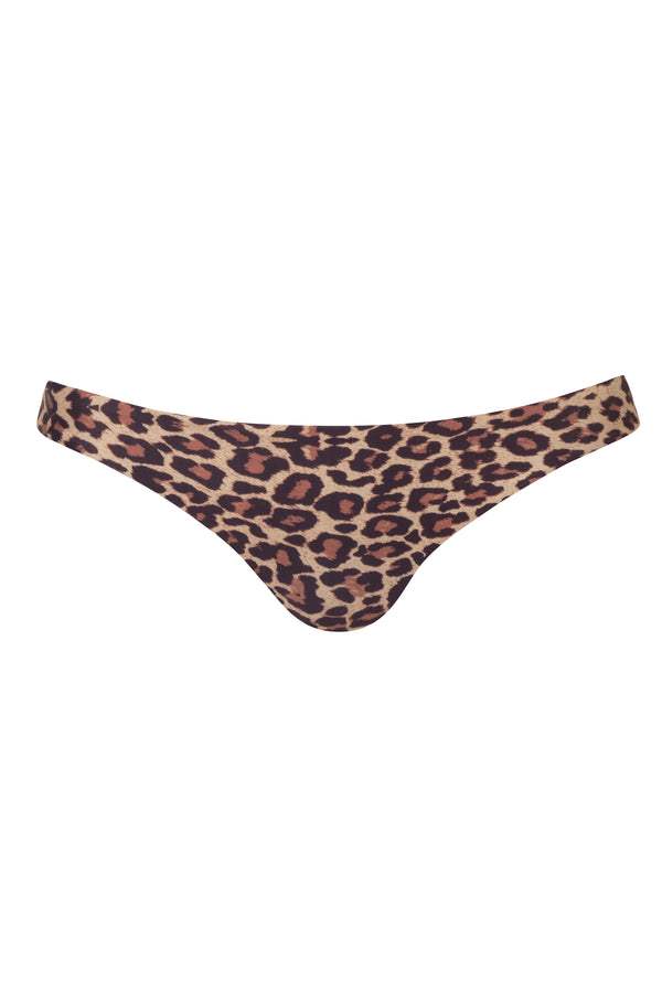 Guava Bottom / Jaguar Print - Chocolate