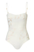 Esteros Hand-Embroidered One Piece / Ivory