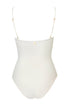 Esteros Hand-Embroidered One Piece / Ivory