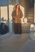 San Cipriano Cotton Silk Tunic / Jaguar Print