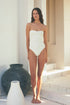 Esteros Hand-Embroidered One Piece / Ivory