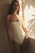 Esteros Hand-Embroidered One Piece / Ivory