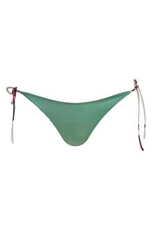 Brazil Bottom / Beige Fuchsia Flowers