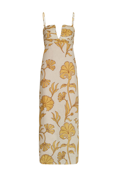 knee length dresses for ladies Tidepool Bloom Midi Dress main image 1